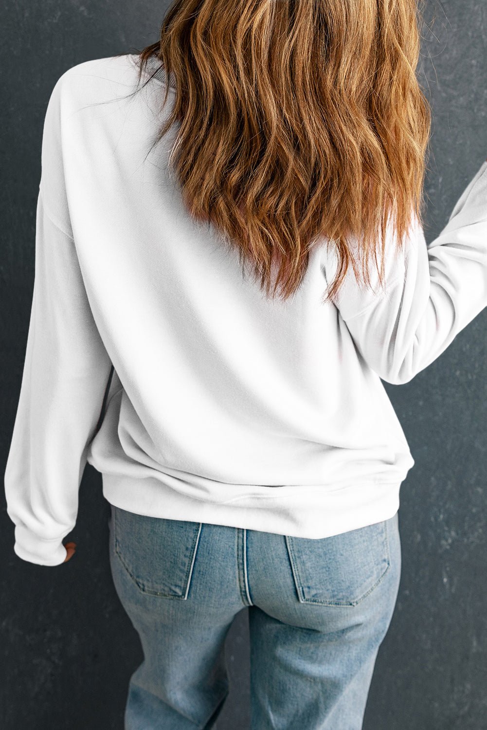Nayasena FPB Drop Shoulder Sweatshirt - Hello Beautiful BoutiqueGraphic SweatshirtsThreaded Pear