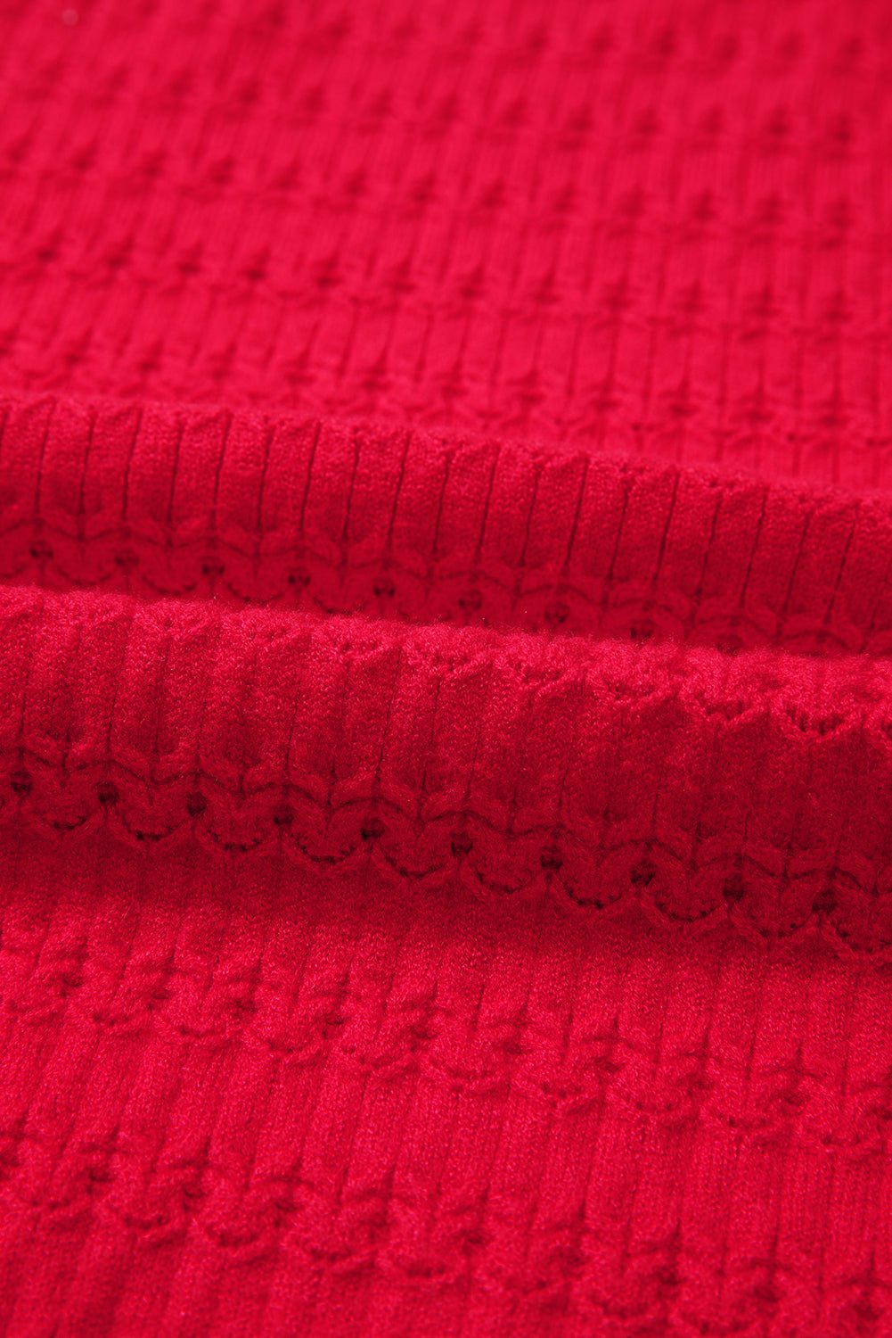 Nellie Knit Ribbed Cuffs Sweater - Hello Beautiful BoutiqueSweatersThreaded Pear