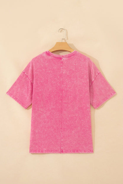 Neriah Mineral Washed Oversize Tee - Hello Beautiful BoutiqueTops & TeesThreaded Pear