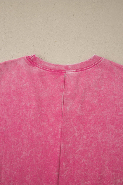 Neriah Mineral Washed Oversize Tee - Hello Beautiful BoutiqueTops & TeesThreaded Pear