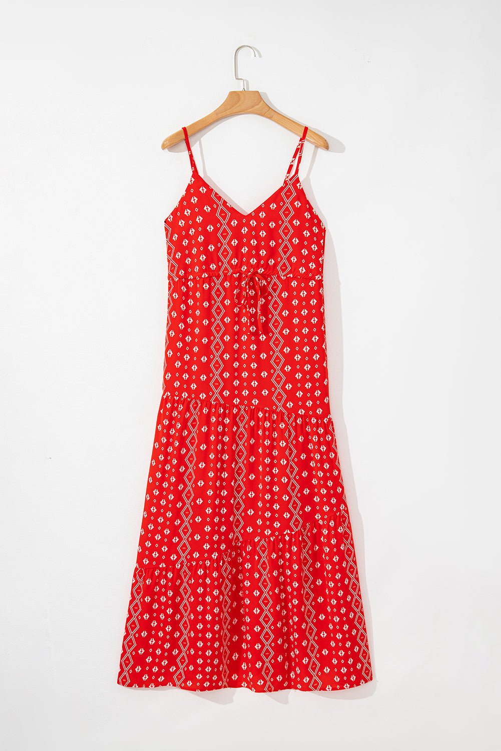 Nevaeh Straps Drawstring Maxi Dress - Hello Beautiful BoutiqueMaxi DressesThreaded Pear