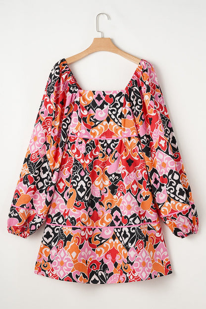 Nicole Puff Sleeve Mini Dress - Hello Beautiful Boutique15% OFFThreaded Pear