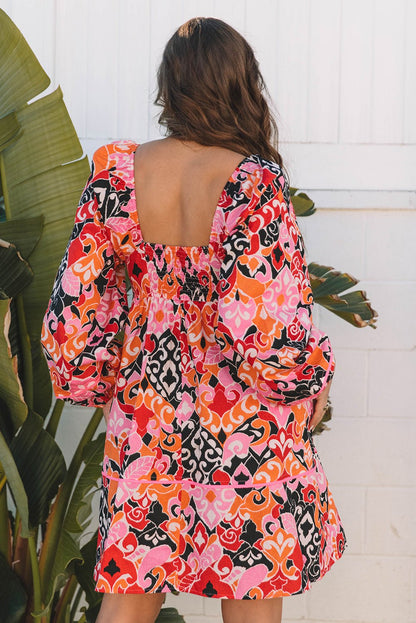 Nicole Puff Sleeve Mini Dress - Hello Beautiful Boutique15% OFFThreaded Pear