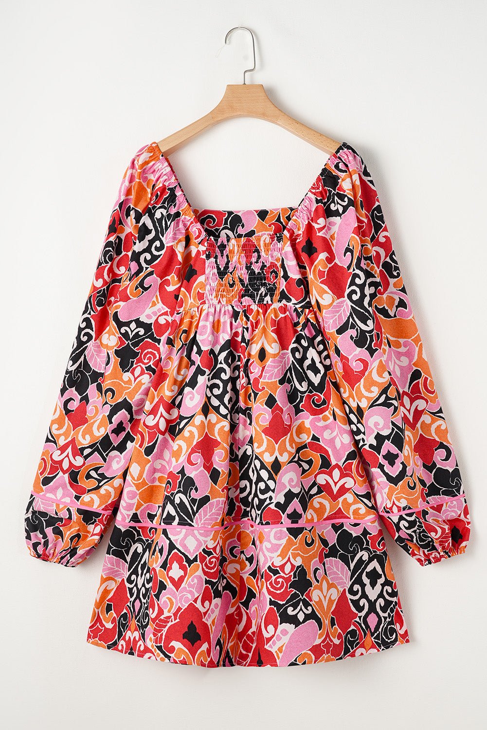 Nicole Puff Sleeve Mini Dress - Hello Beautiful Boutique15% OFFThreaded Pear