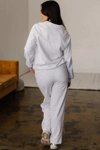 Nina Drawstring Sweatpants Set - Hello Beautiful BoutiquePant SetsThreaded Pear