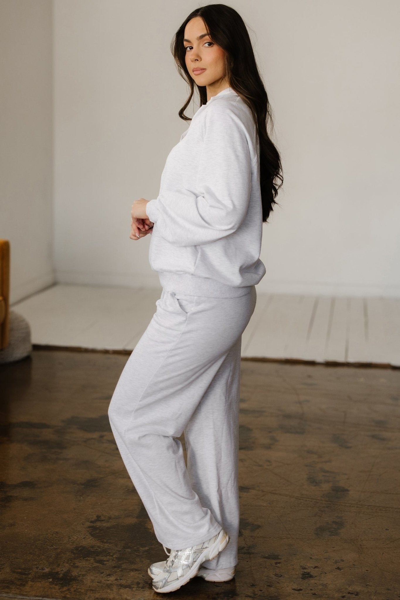 Nina Drawstring Sweatpants Set - Hello Beautiful BoutiquePant SetsThreaded Pear