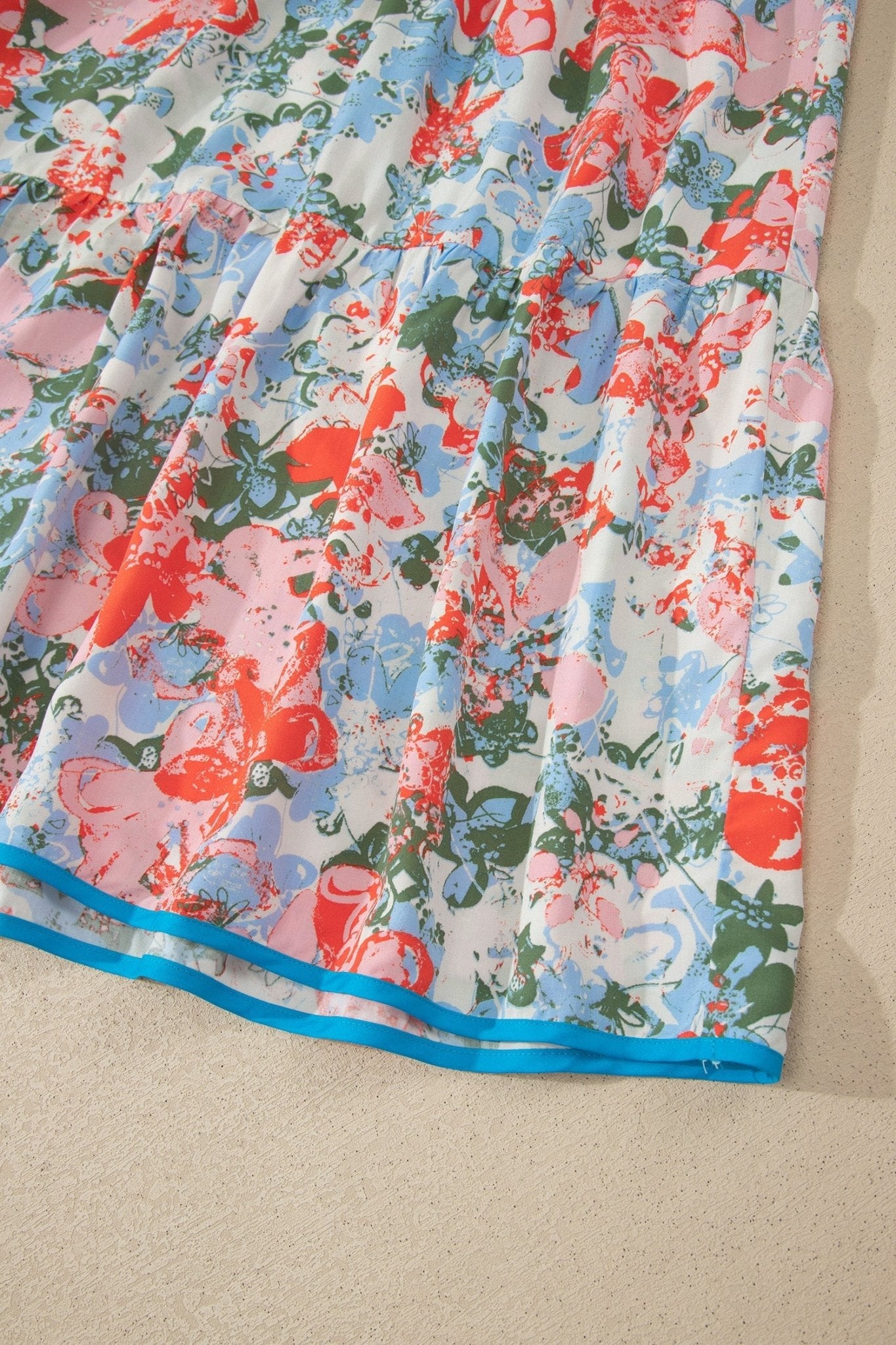 Nina Flutter Sleeve Long Dress - Hello Beautiful BoutiqueFloral DressesThreaded Pear