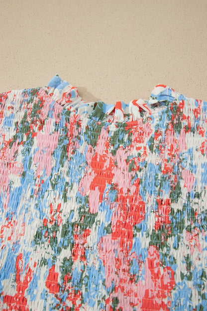 Nina Flutter Sleeve Long Dress - Hello Beautiful BoutiqueFloral DressesThreaded Pear