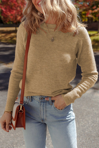 Nina Knit Casual Fitted Sweater - Hello Beautiful Boutique15% OFFThreaded Pear