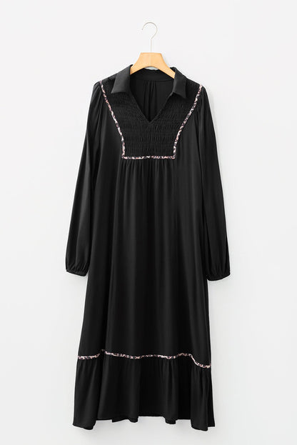 Noa Bracelet Sleeve Long Dress - Hello Beautiful BoutiqueMaxi DressesThreaded Pear
