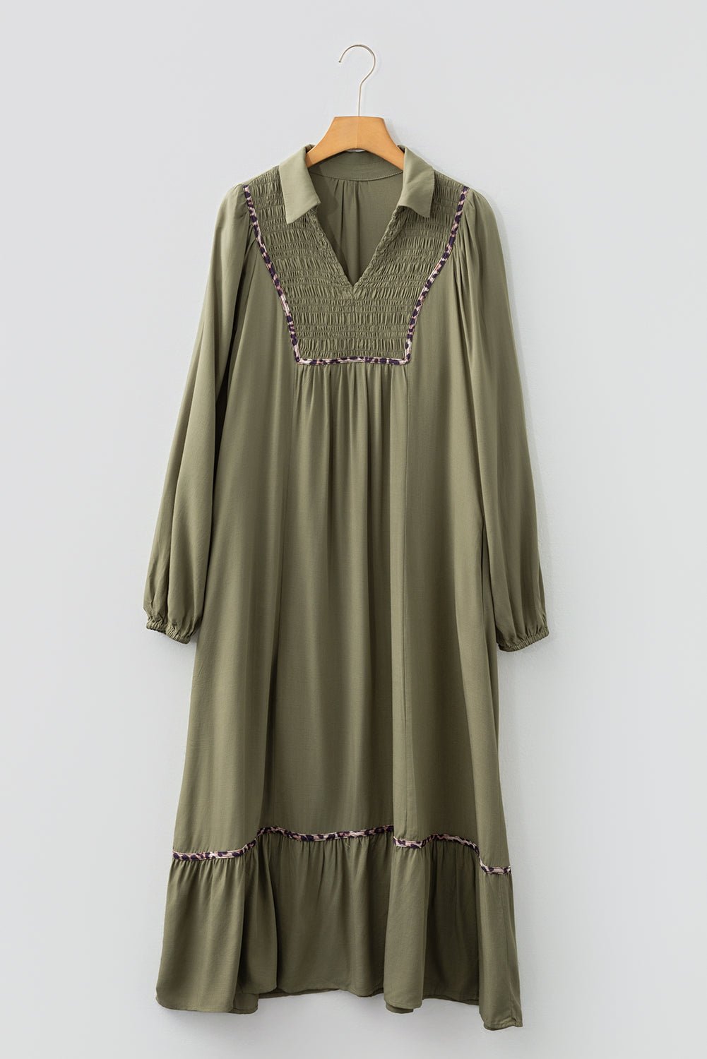 Noa Bracelet Sleeve Long Dress - Hello Beautiful BoutiqueMaxi DressesThreaded Pear