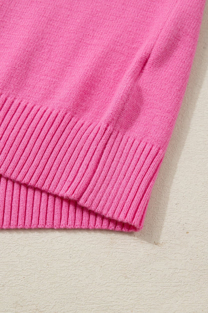 Noelle Ruffle Short Sleeve Sweater - Hello Beautiful BoutiqueShort Sleeve SweatersThreaded Pear