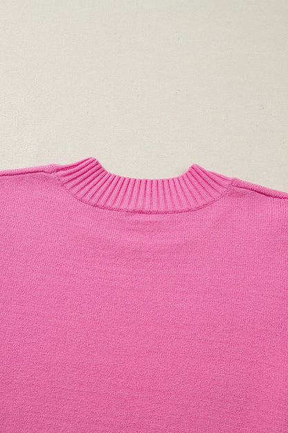 Noelle Ruffle Short Sleeve Sweater - Hello Beautiful BoutiqueShort Sleeve SweatersThreaded Pear