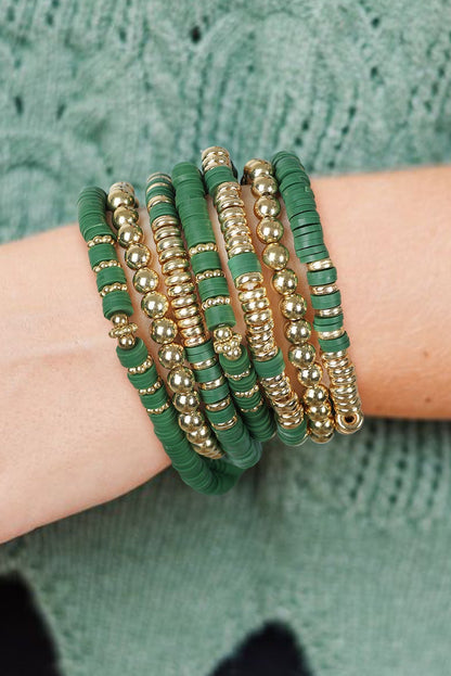 Noor Layered Beaded Bracelet Set - Hello Beautiful BoutiqueJewelryThreaded Pear