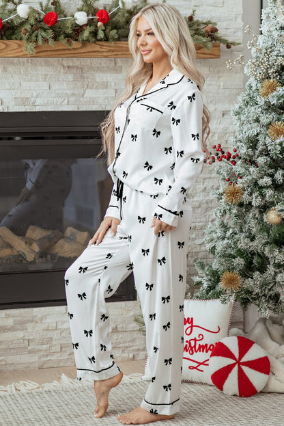 Nora Print Two Piece Sleepwear - Hello Beautiful BoutiqueSleepwearThreaded Pear