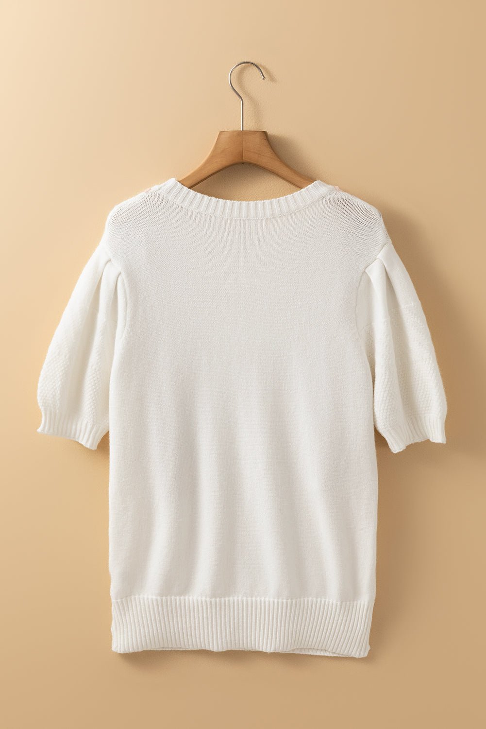 Nova Knit Short Sleeve Sweater - Hello Beautiful Boutique15% OFFThreaded Pear