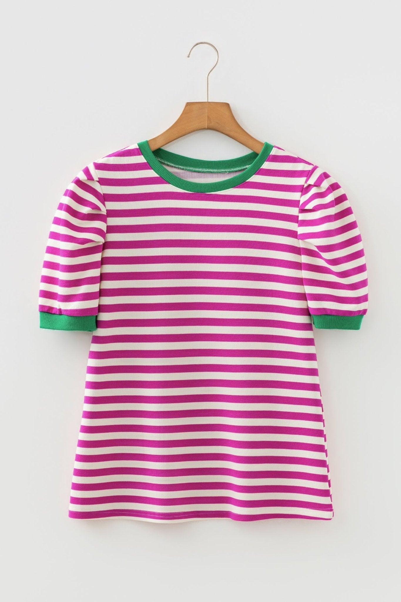 Nova Sleeve Contrast Trim Tee - Hello Beautiful BoutiqueTops & TeesThreaded Pear