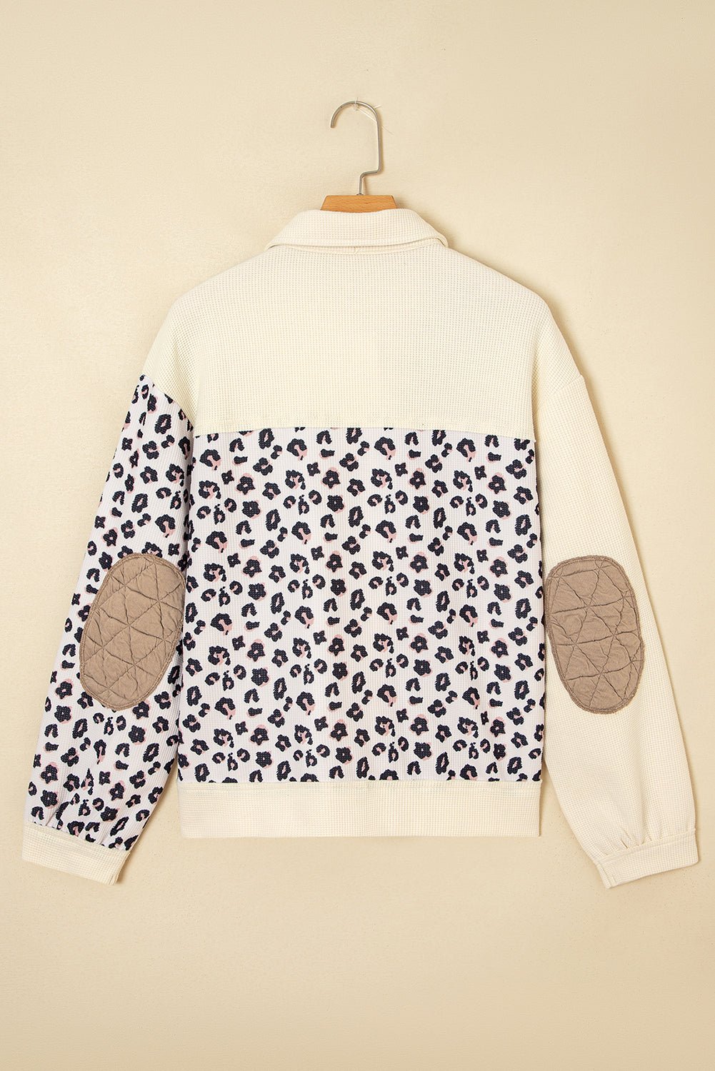 Novaza Quilted Patchwork Front Jacket - Hello Beautiful BoutiqueJacketsThreaded Pear