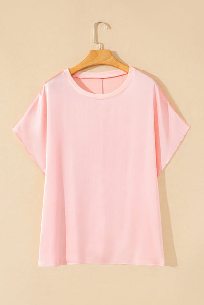 Nyomi Short Batwing Sleeve PLUS Top - Hello Beautiful BoutiquePlus Size Tops & TeesThreaded Pear