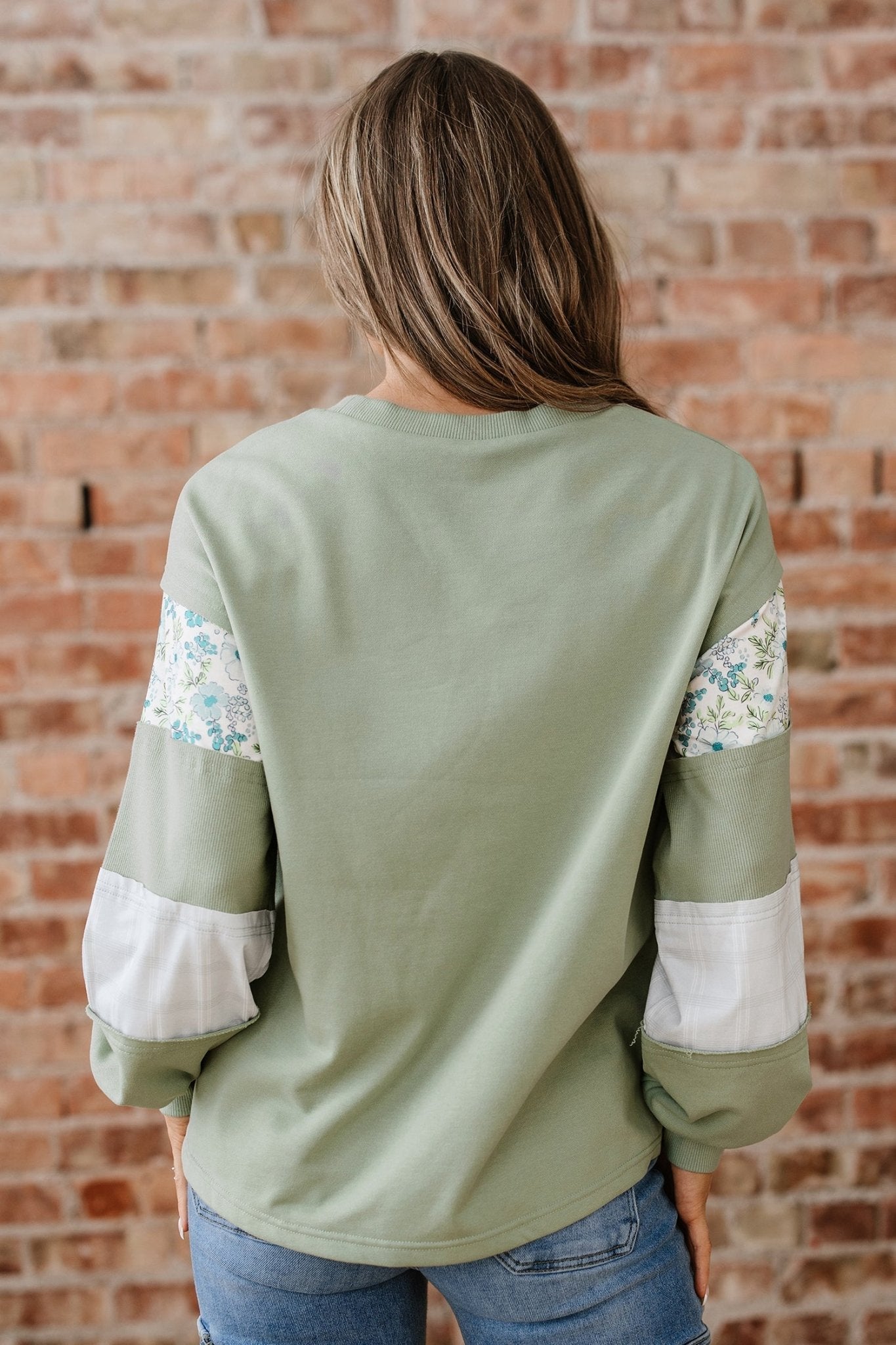 Oaklee Relaxed French Terry Top - Hello Beautiful Boutique15% OFFThreaded Pear