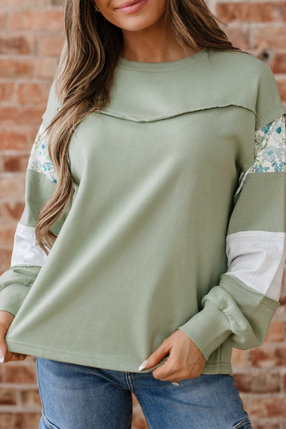 Oaklee Relaxed French Terry Top - Hello Beautiful Boutique15% OFFThreaded Pear