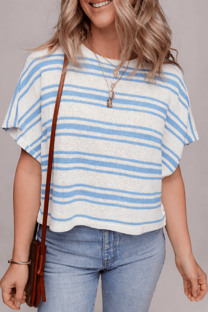 Oakley Fit Wide Sleeve Sweater - Hello Beautiful BoutiqueShort Sleeve SweatersThreaded Pear