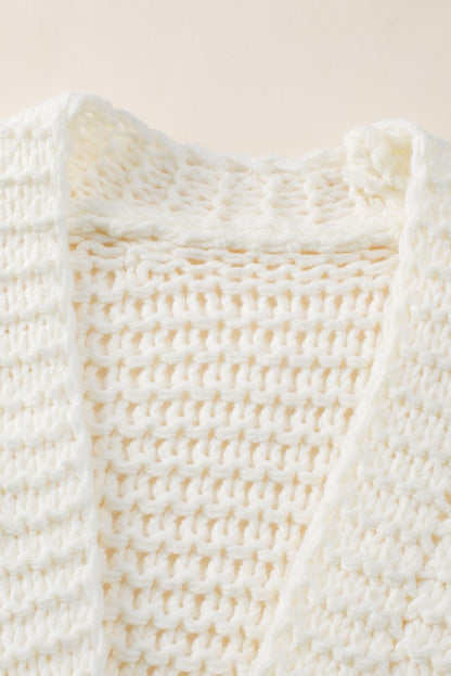 Oakley Shoulder Puff Sleeve Cardigan - Hello Beautiful BoutiqueCardigansThreaded Pear