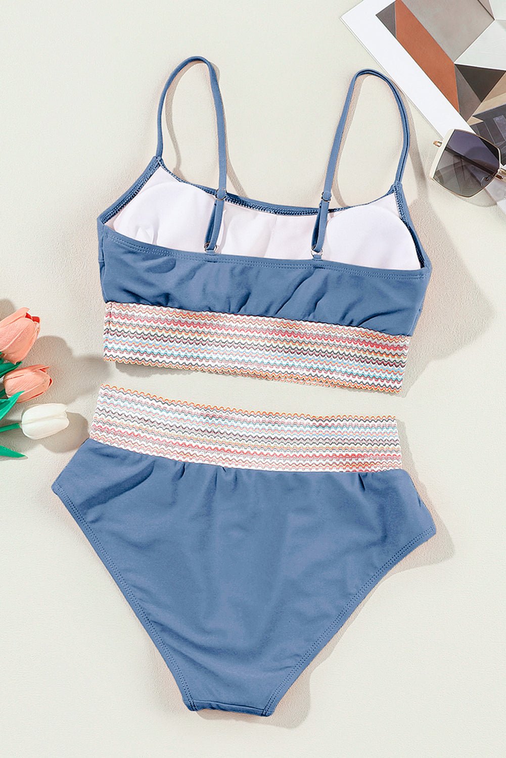 Oaklyn High Waist Bikini Swimsuit - Hello Beautiful BoutiqueBikinisThreaded Pear