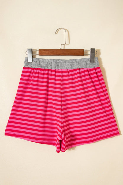 Ocean Waist Casual Ribbed Shorts - Hello Beautiful BoutiqueCasual ShortsThreaded Pear