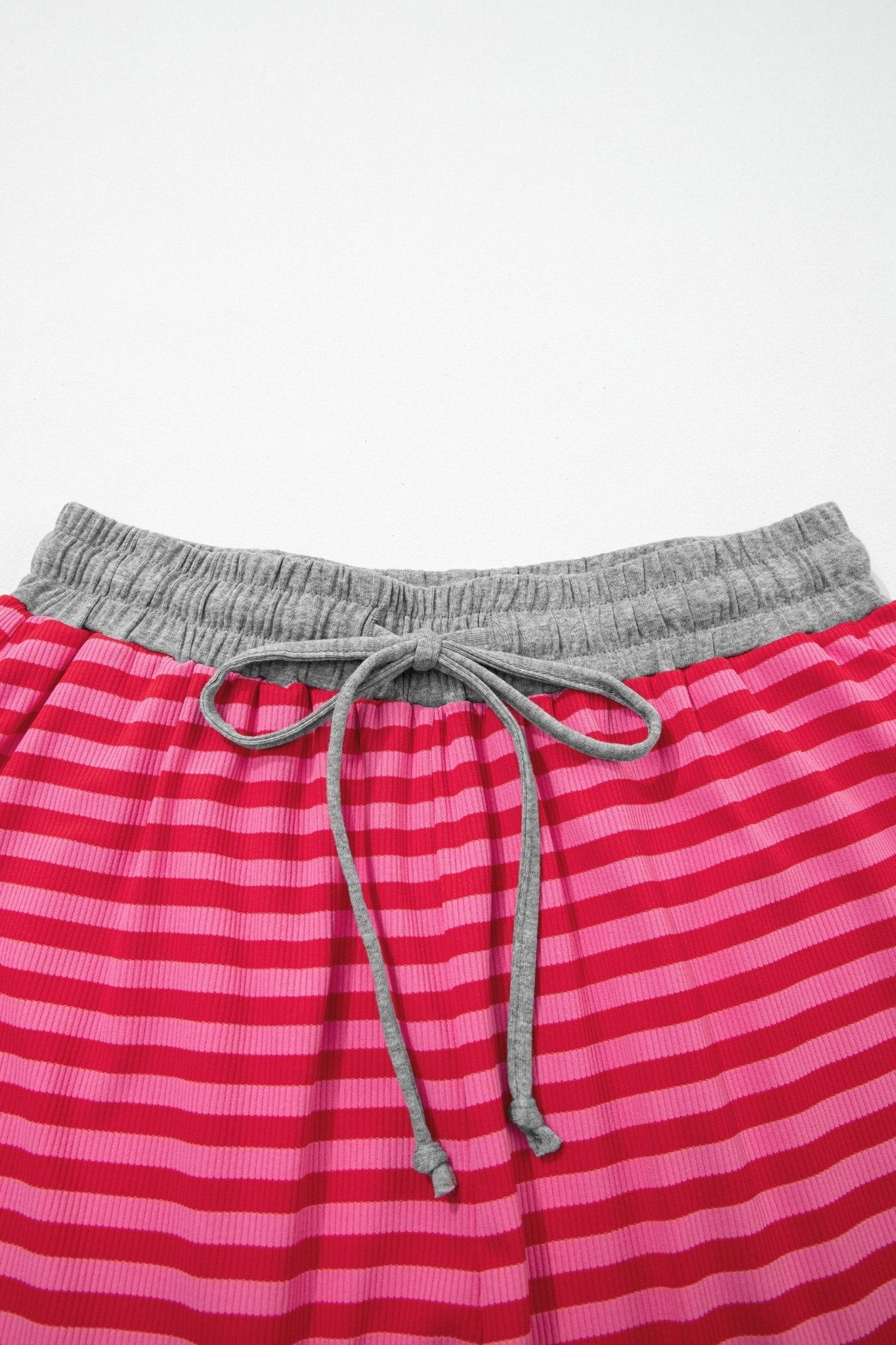 Ocean Waist Casual Ribbed Shorts - Hello Beautiful BoutiqueCasual ShortsThreaded Pear