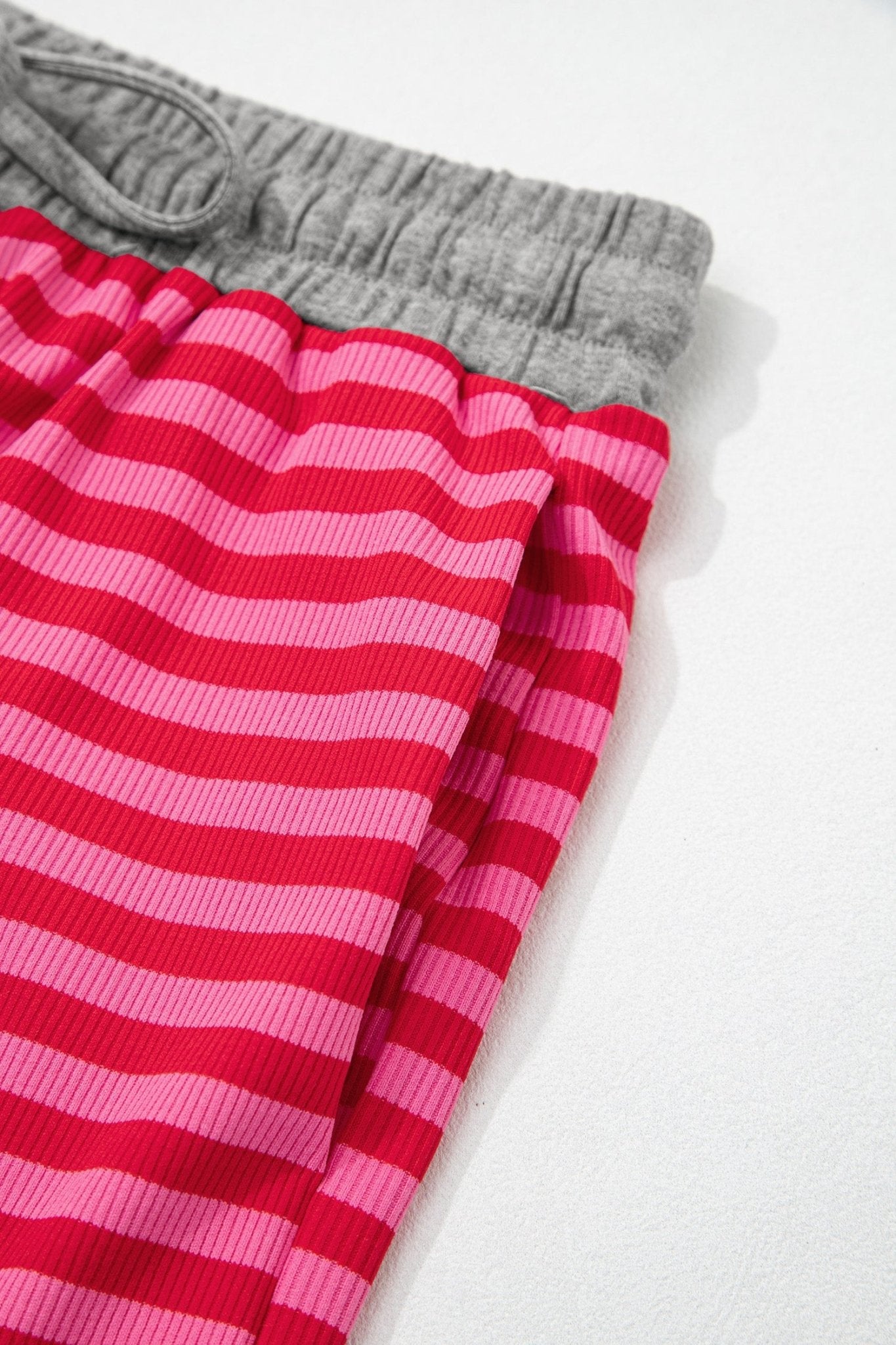 Ocean Waist Casual Ribbed Shorts - Hello Beautiful BoutiqueCasual ShortsThreaded Pear