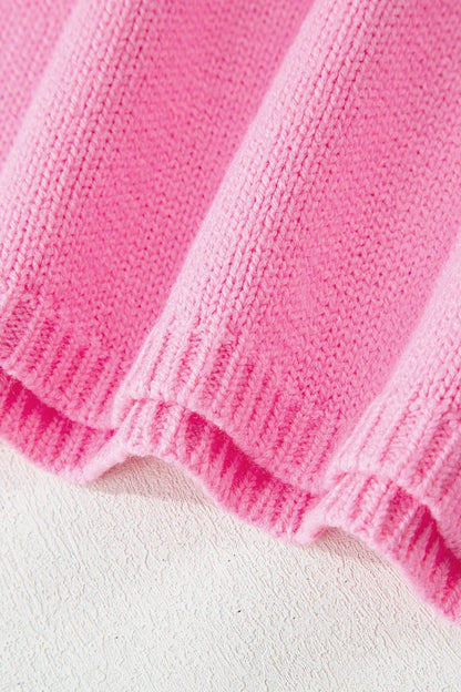 Olivia Backless Bubble Sleeve Sweater - Hello Beautiful BoutiqueSweatersThreaded Pear