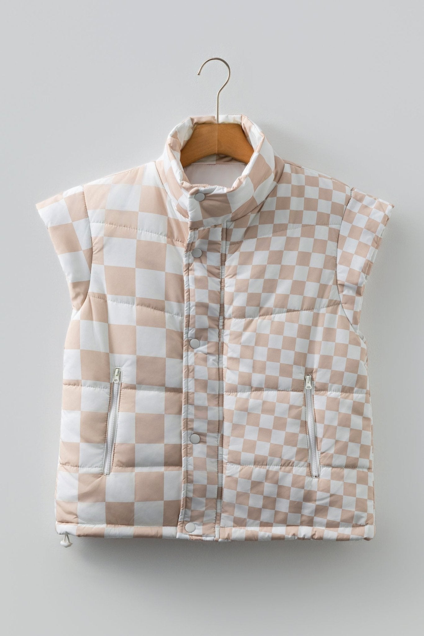 Ophelia Quilted Zip Up Vest - Hello Beautiful BoutiqueVestsThreaded Pear