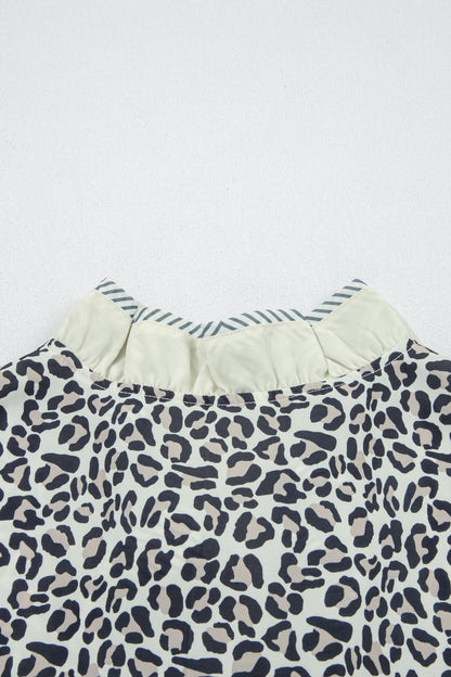 Paige Frilled Short Sleeve PLUS Blouse - Hello Beautiful BoutiquePlus Size Blouses & ShirtsThreaded Pear
