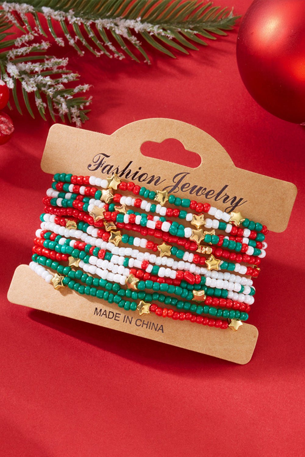 Paislee Christmas Fashion Bracelet Set - Hello Beautiful BoutiqueJewelryThreaded Pear