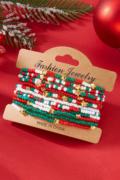Paislee Christmas Fashion Bracelet Set - Hello Beautiful BoutiqueJewelryThreaded Pear