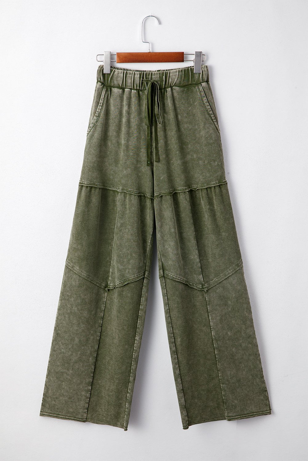 Paisley Leg Patchwork Drawstring Pants - Hello Beautiful BoutiquePants & CulotteThreaded Pear