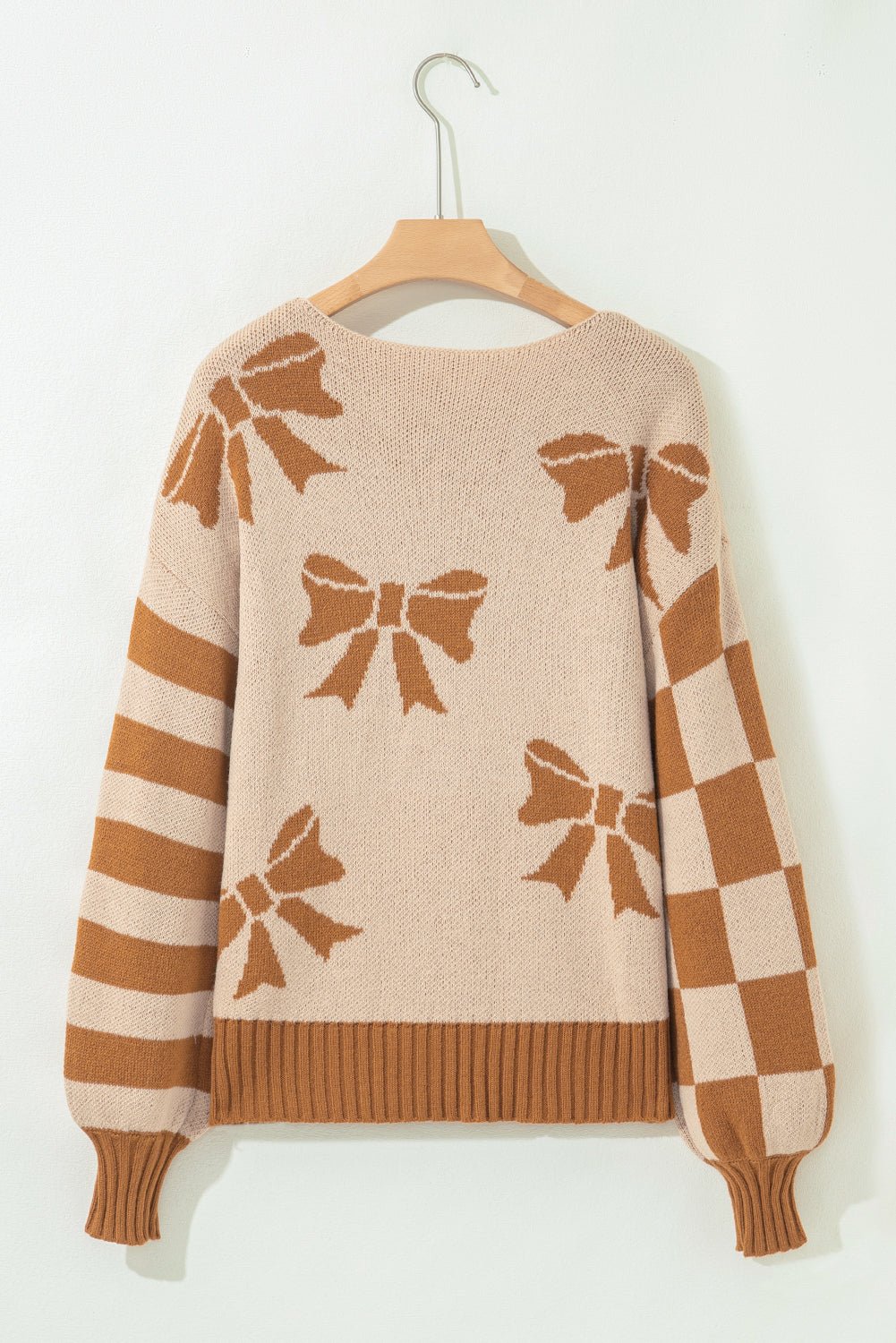 Palie Sleeve Drop Shoulder Sweater - Hello Beautiful BoutiqueSweatersThreaded Pear