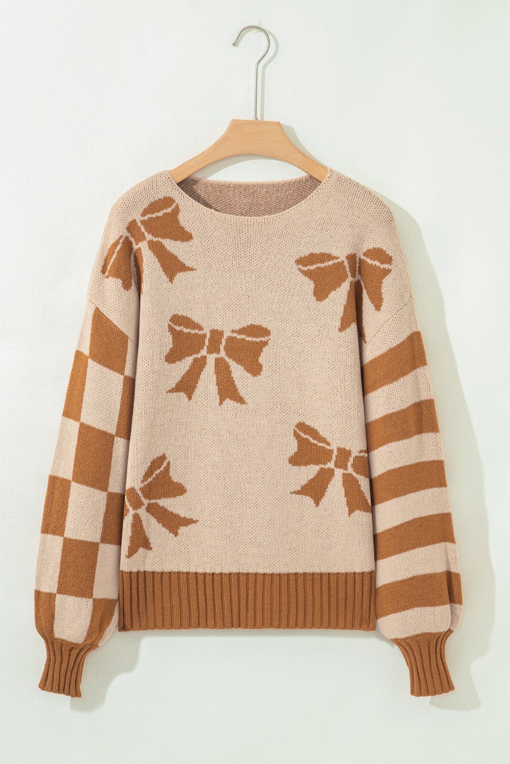Palie Sleeve Drop Shoulder Sweater - Hello Beautiful BoutiqueSweatersThreaded Pear
