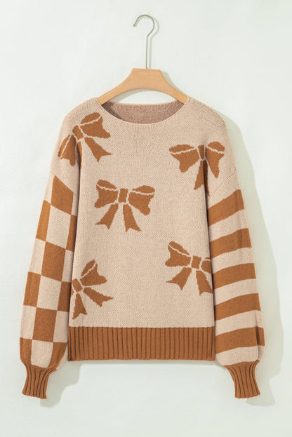 Palie Sleeve Drop Shoulder Sweater - Hello Beautiful BoutiqueSweatersThreaded Pear