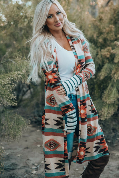 Paris Open Front Long Cardigan - Hello Beautiful BoutiqueCardigansThreaded Pear