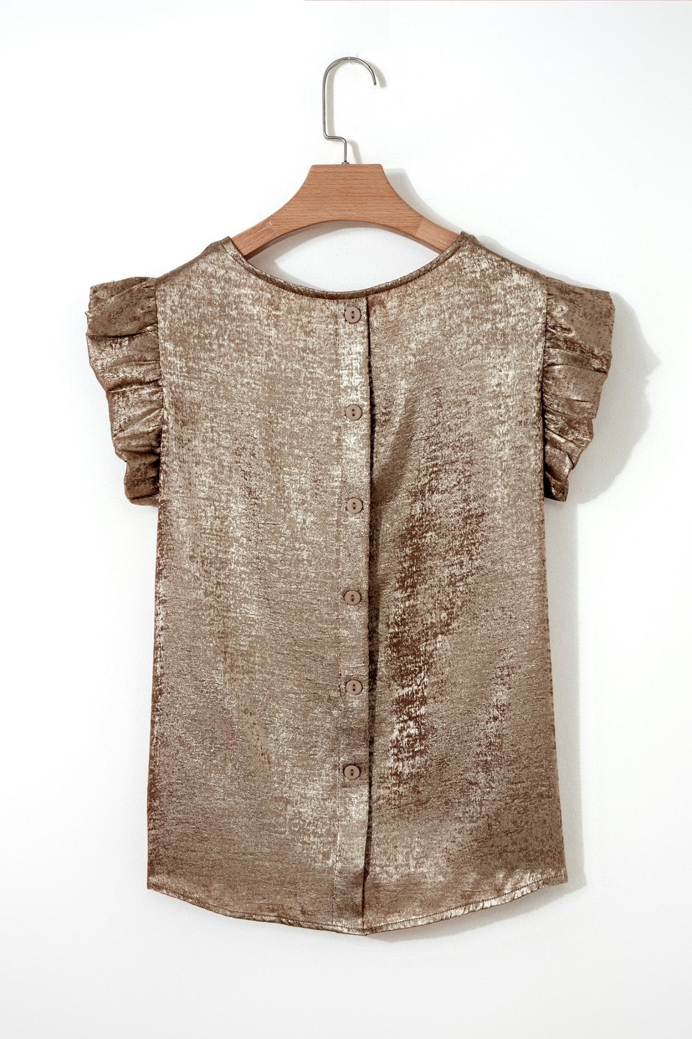 Parker Ruffle Trim Sleeveless Top - Hello Beautiful BoutiqueTank TopsThreaded Pear