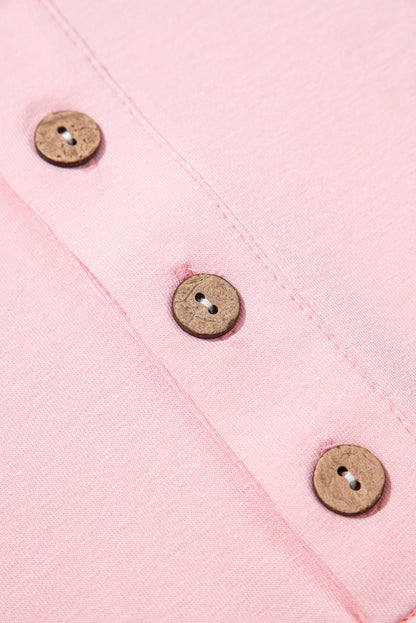 Parker Sleeve Henley top Long Sleeve Top - Hello Beautiful BoutiqueLong Sleeve TopsThreaded Pear