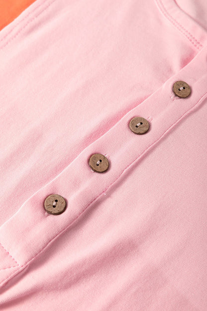 Parker Sleeve Henley top Long Sleeve Top - Hello Beautiful BoutiqueLong Sleeve TopsThreaded Pear