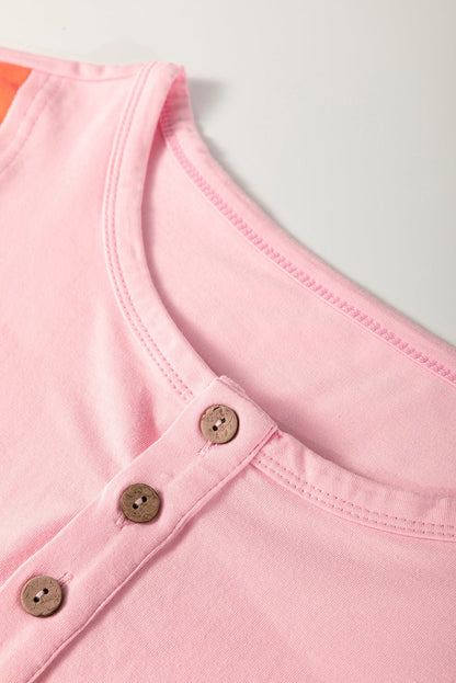 Parker Sleeve Henley top Long Sleeve Top - Hello Beautiful BoutiqueLong Sleeve TopsThreaded Pear