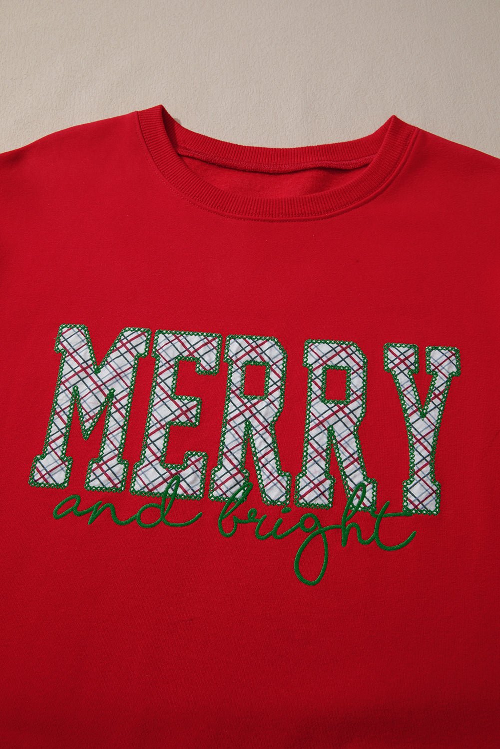 Paulina Bow Decor Christmas Sweatshirt - Hello Beautiful BoutiqueSweatshirts & HoodiesThreaded Pear