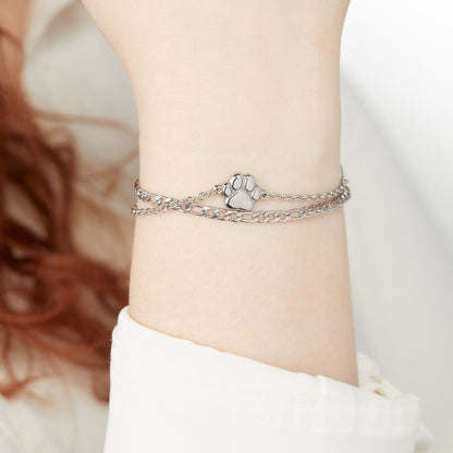 Paw Print Stranded™ Bracelet Set - Hello Beautiful BoutiqueBraceletsALEX AND ANI