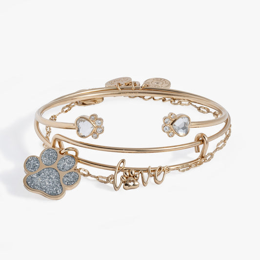 'Paws of Love' Bracelet Set of 3 - Hello Beautiful BoutiqueBraceletsALEX AND ANI