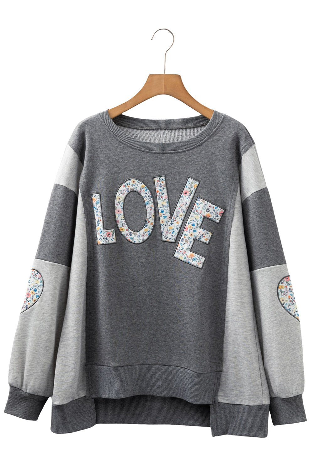 Payton Uneven Hem Chic Sweatshirt - Hello Beautiful BoutiqueSweatshirts & HoodiesThreaded Pear