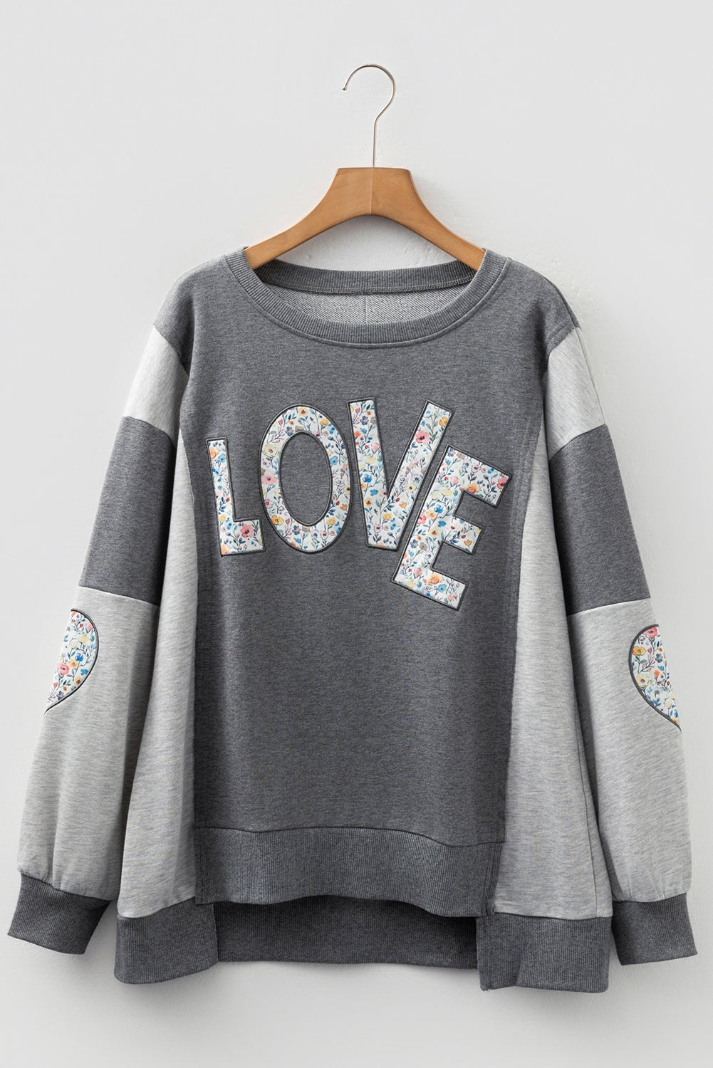 Payton Uneven Hem Chic Sweatshirt - Hello Beautiful BoutiqueSweatshirts & HoodiesThreaded Pear